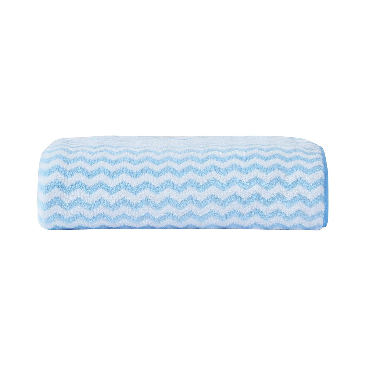 Spread Spain Microfiber Bath Towels 500 Gsm | Extra Soft Plush & High Absorbent Towel For Gym & Workout - Pack Of 1 (Blue)