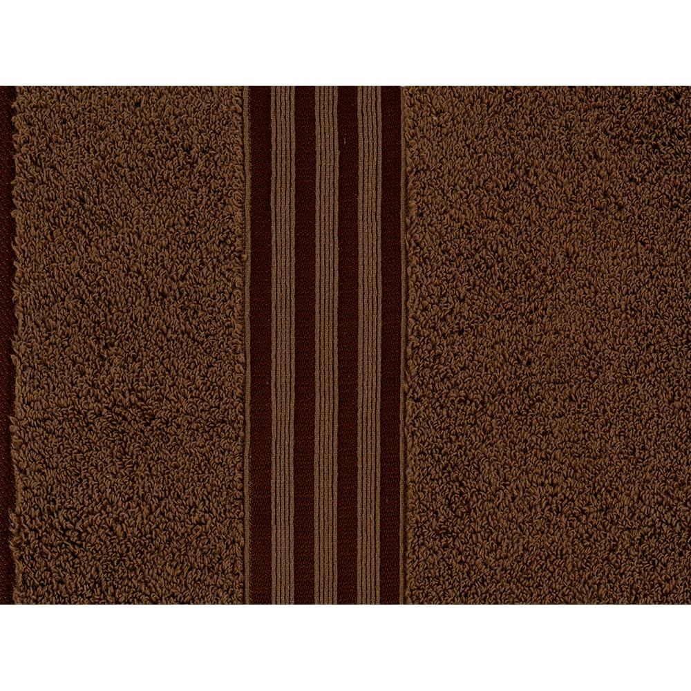 Casa Copenhagen Egyptian Cotton Zero Twist Hand Towel 400 Gsm (Brown) -2 Pcs
