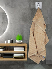 Ramraj Cotton Soft & Absorbent Terry Bath Towel 450 Gsm (Beige)