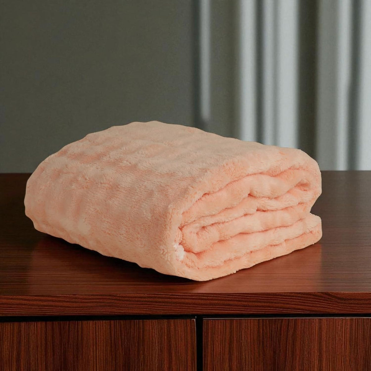 Hanker Bubble Luxury Feather Feel Bath Towel 400gsm | Instant Dry Fabric, Ultra-Soft & Plush Full Large Size Skin Friendly Fabric (Orange)