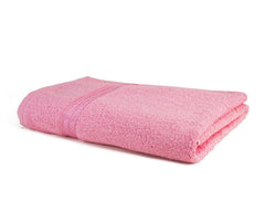 Comforic 100% Cotton Bath Towels 600 Gsm | Large Size Bath Towel For Men & Women Quick Dry, Super Soft & Absorbent Gym Towel, Travel Towel (Baby Pink & Rose Pink)- Pack Of 2