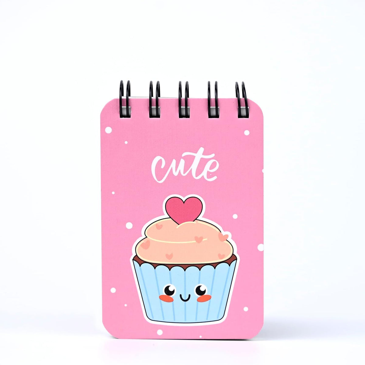 Spiral Pocket Notebook, Cute Mini Notepad, Handy Notebook For School (Cute) Pack Of 1