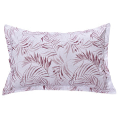 Cotton Single Bedsheets With 1 Pillow Covers - 55 X 88 Inches, Maroon & White | Ideal For House - Bedroom, Guest Room, Perfect Gift For Festivals