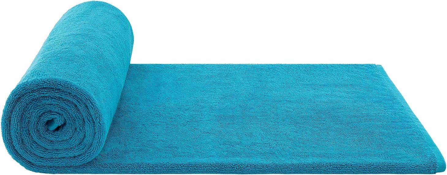 Elstone Home With Device Extra Large Premium Cotton Towel 700 Gsm | Ultra Soft & Super Absorbent Hotel & Spa Quality Towel (Sky Blue)