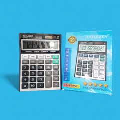 Reet- Electronic Calculator CT-912VII |12 Digit Big Display |112 Steps Check | Addition, Subtraction, Multiplication, Division