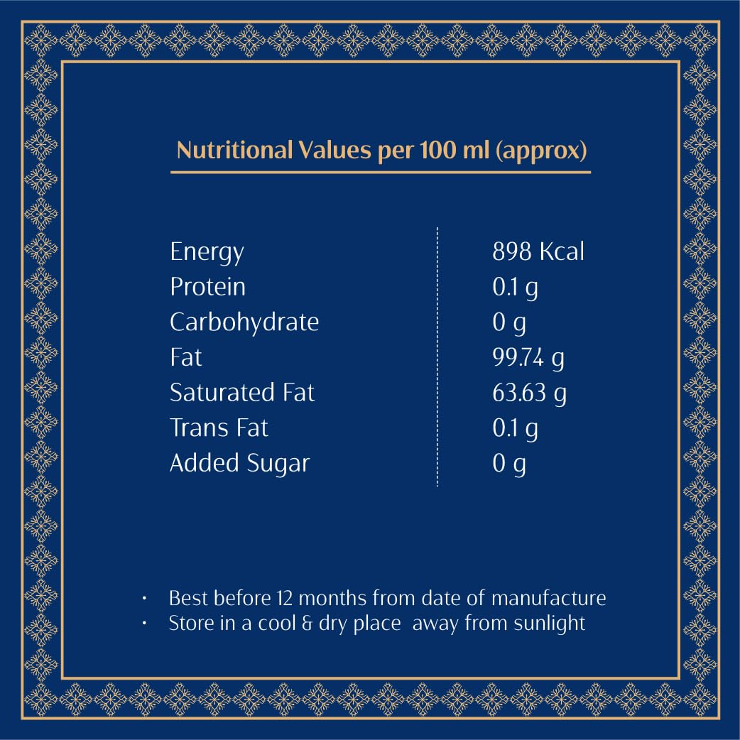 Pure Natural Desi Cow Bilona Ghee By Mr. Milk | Rich In Nutrients & Energy Healthy Pure Desi Ghee Good For Diet | (250ml) 8.4 Ounce | Jar Pack