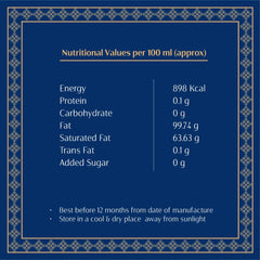 Pure Natural Desi Cow Bilona Ghee By Mr. Milk | Rich In Nutrients & Energy Healthy Pure Desi Ghee Good For Diet | (250ml) 8.4 Ounce | Jar Pack