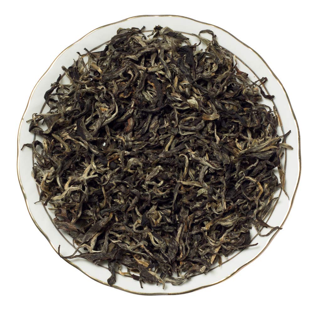 Navvayd Darjeeling First Flush White Tea - 100gm, 3.5 Ounce, 50 Cups | Single Estate Darjeeling White Tea - Long & Whole Leaves | Low Caffeine, Gluten Free, Vegan