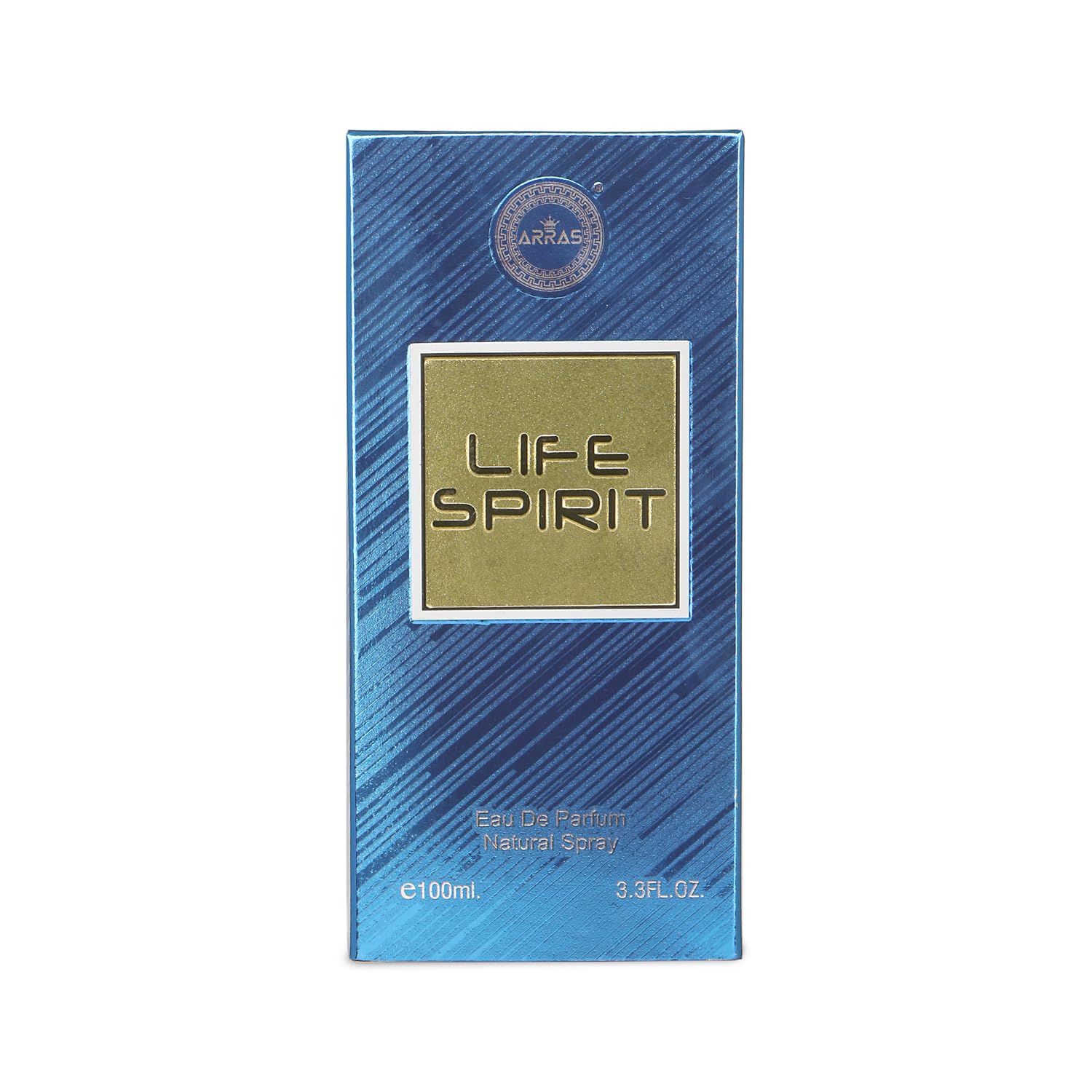 Arras Life Spirit Blue Eau De  Parfum 100ml 3.3 Fl.oz. | 24 Hours Long Lasting Luxury Fragrance For Her | Best For Partywear