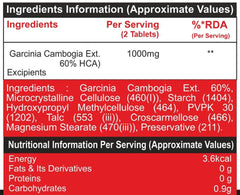 Pharmgrade Healthy Living Garcinia Cambogia 1000mg For Men & Women, 100% Natural Garcinia Cambogia Extract Boost Fat Mobilization | 30 Tablets 50gm 0.1lbs