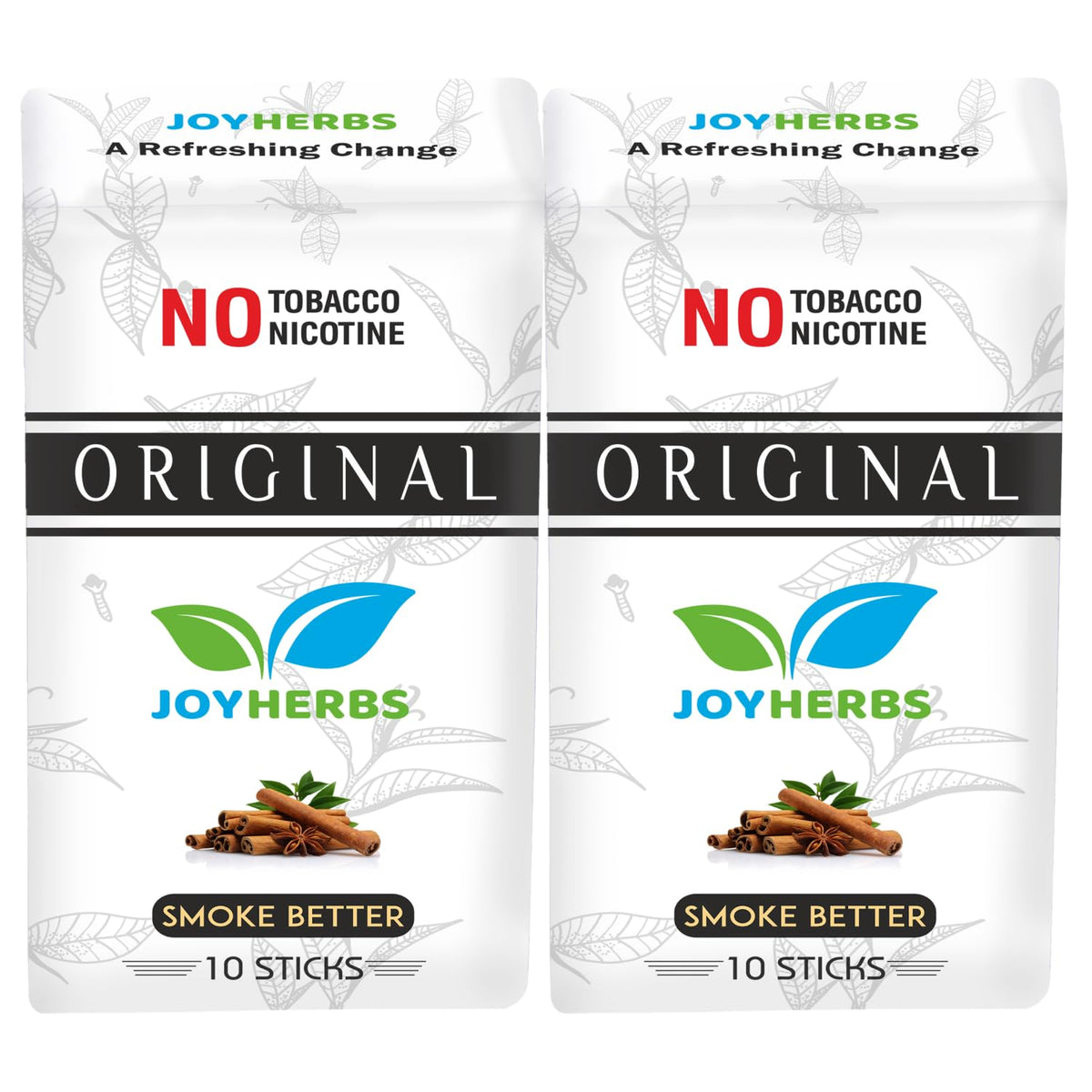 Herbal Cigarettes For Smoking, Original Flavoured King Size Herbal Smoke Sticks Pack Of 20 - Tobacco Free & Nicotine Free