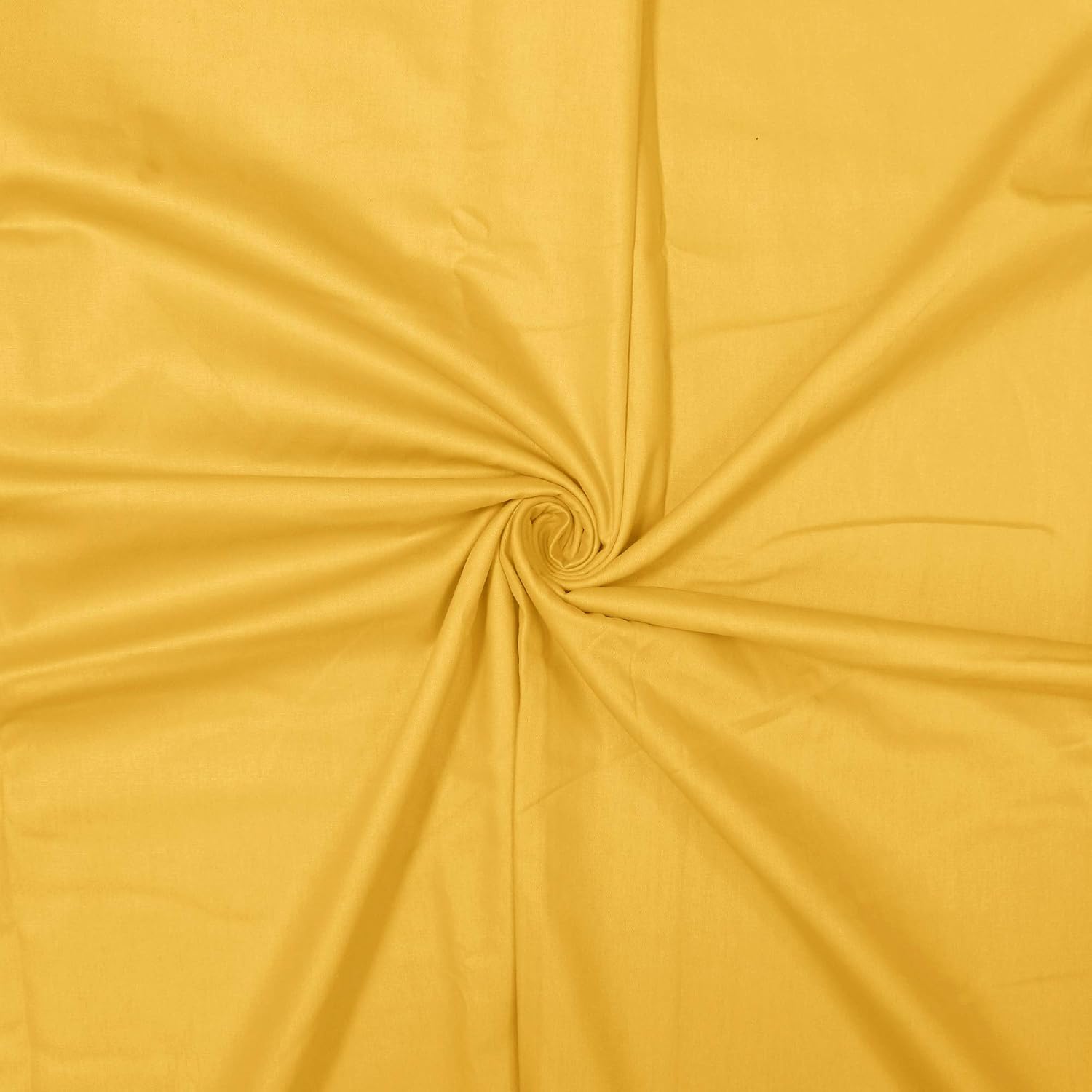 Single Bedsheet With 1 Pillow Cover - 61 X 88 Inches, Lemon Yellow | Perfect For Gifting On Diwali & Baby Showers Christmas Bedsheet