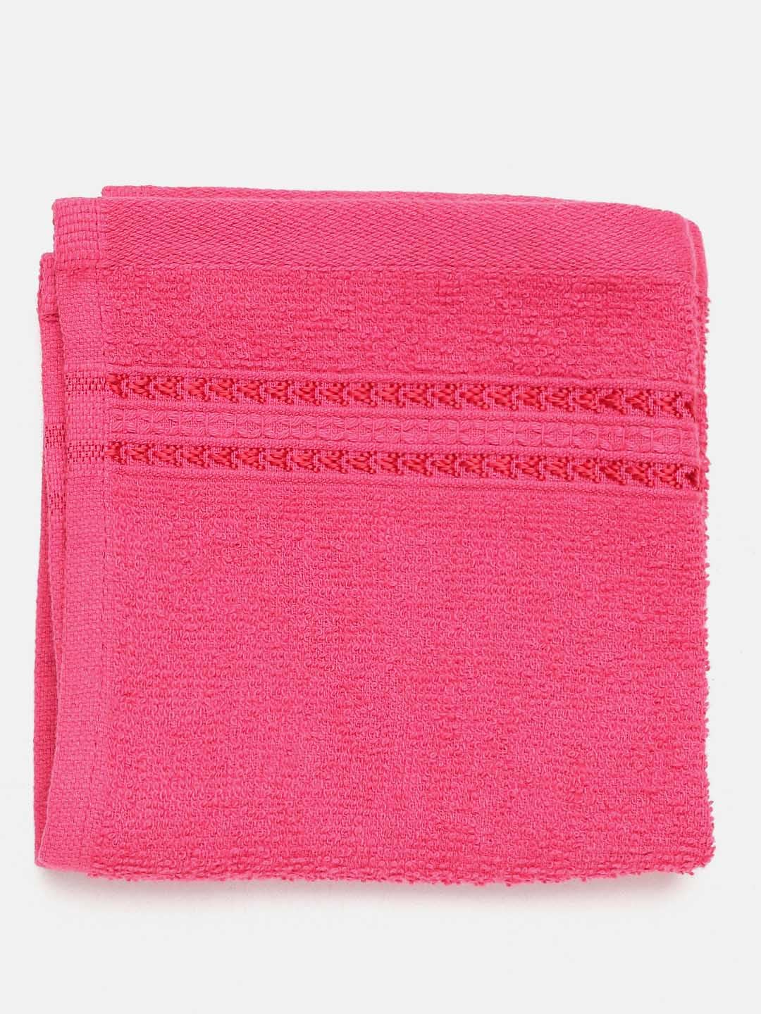 Ramraj Cotton Soft & Absorbent Terry Bath Towel 450 Gsm (Pink)