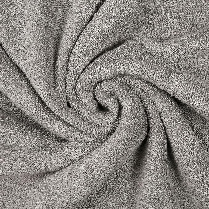 Prexa 100% Cotton Bath Towel 450 Gsm | Soft Bath Towel For Men & Women Ultra Absorbent Cotton Towel (Gray)
