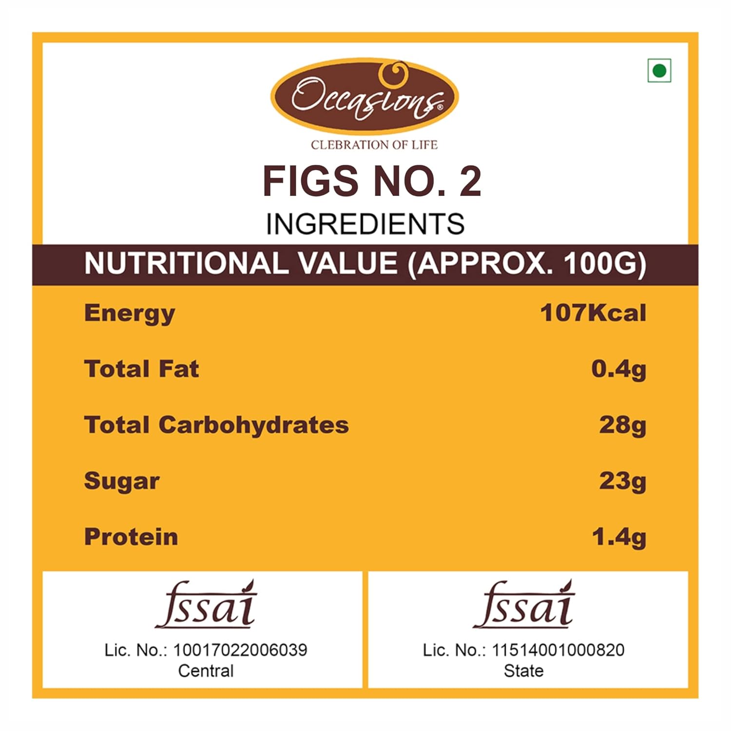 Pure Healthy Dried Jumbo Fig Anjeer By Occasions 1kg, | Figs Are Rich In Vitamins, Anti-oxidants & Iron They Help Build Immunity | 35.2 Ounce