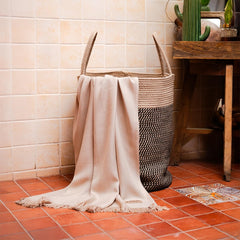 Debaans Bamboo 1 Bath & 2 Hand Towels 800 Gsm | 100% Bamboo, Quick Dry, Lightweight Towels (Beige)- Set Of 3