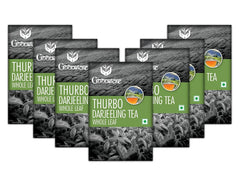 Goodricke Thurbo Darjeeling Whole Leaf Tea - Pack Of 7 X 100gm, 3.5 Ounce Each | Premium Black Long Loose Tea Leaves With Rich Taste - 100% Pure & Original Single Estate Chai Patti | Low Caffeine