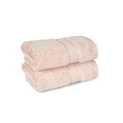 Mytrident Indulgence Collection Hand Towel 400 Gsm | 100% Cotton For Men & Women Hand Towel - Basik Pink (Pack Of 2)