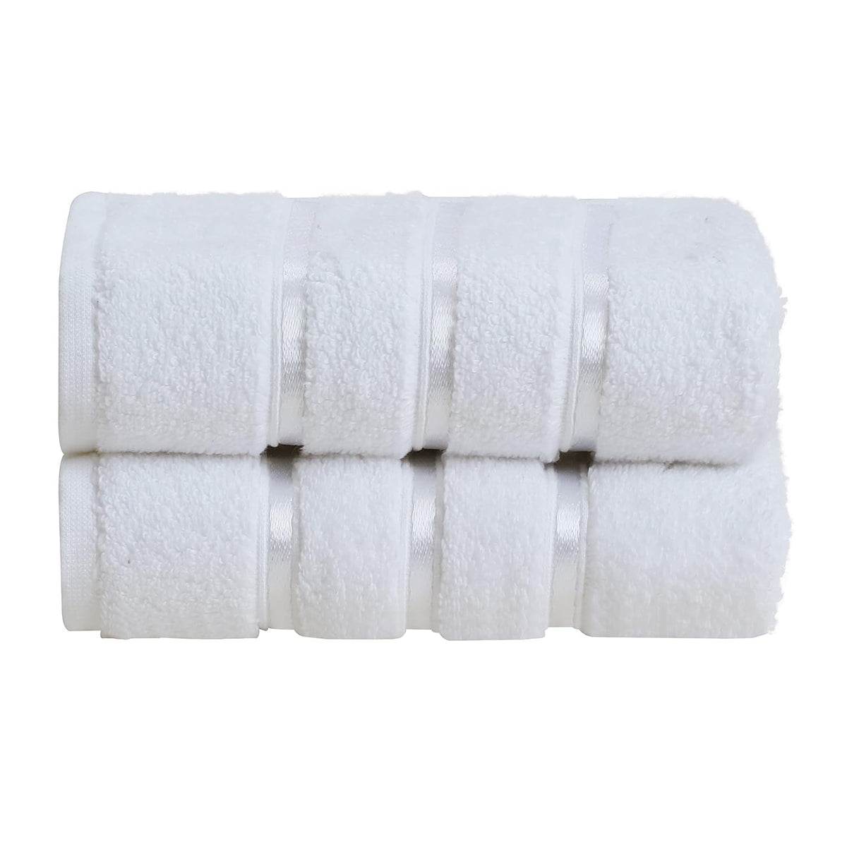 Spread Spain 100% Cotton Hand Towel 600 Gsm | Soft, Fluffy, Super Absorbent & Quick Dry Towels For Pool, Spa & Gym (Yellow) -Set Of 2