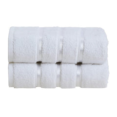 Spread Spain 100% Cotton Hand Towel 600 Gsm | Soft, Fluffy, Super Absorbent & Quick Dry Towels For Pool, Spa & Gym (Yellow) -Set Of 2