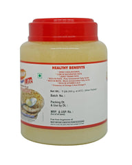 100% Natural Lite Interesterified Veg Fat Vegan Fat Desi Ghee By Emkay | Rich In Vitamin A & D Healthy Pure Desi Ghee | (1 Litre) 33.8 Ounce | Jar Pack