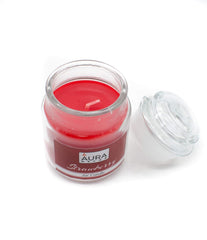 STRAWBERRY FRAGRANCE JAR CANDLE | PERFECT FOR INSTANT MOOD LIFTER PARAFFIN WAX
