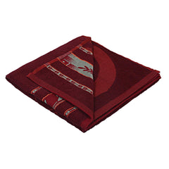Kuber Industries Cotton Bath Towel 400 Gsm - 2 Pieces (Maroon)