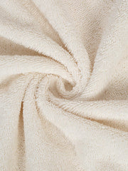 Ambra Linens Highly Absorbent Towels Set 500 Gsm | 100% Cotton Soft & Plush All Seasons Use Large, Everyday Use, Durable | 4 Pcs Hand Towel Set (Cream)