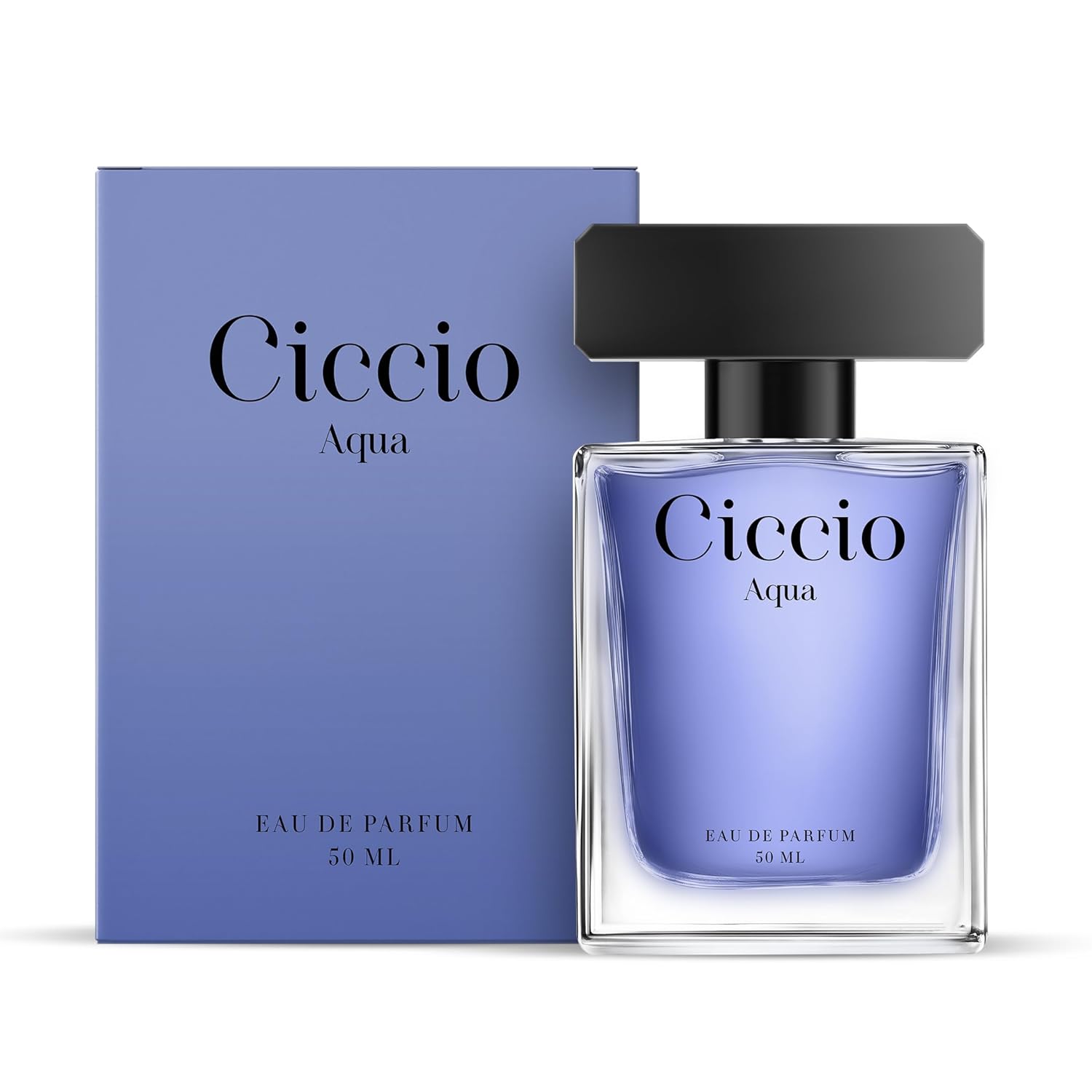 Ciccio Aqua + Rogue Eau De Parfum 50ml 1.7 Fl.oz. Each Combo Pack Of 2 | Men Fragrance | Long Lasting