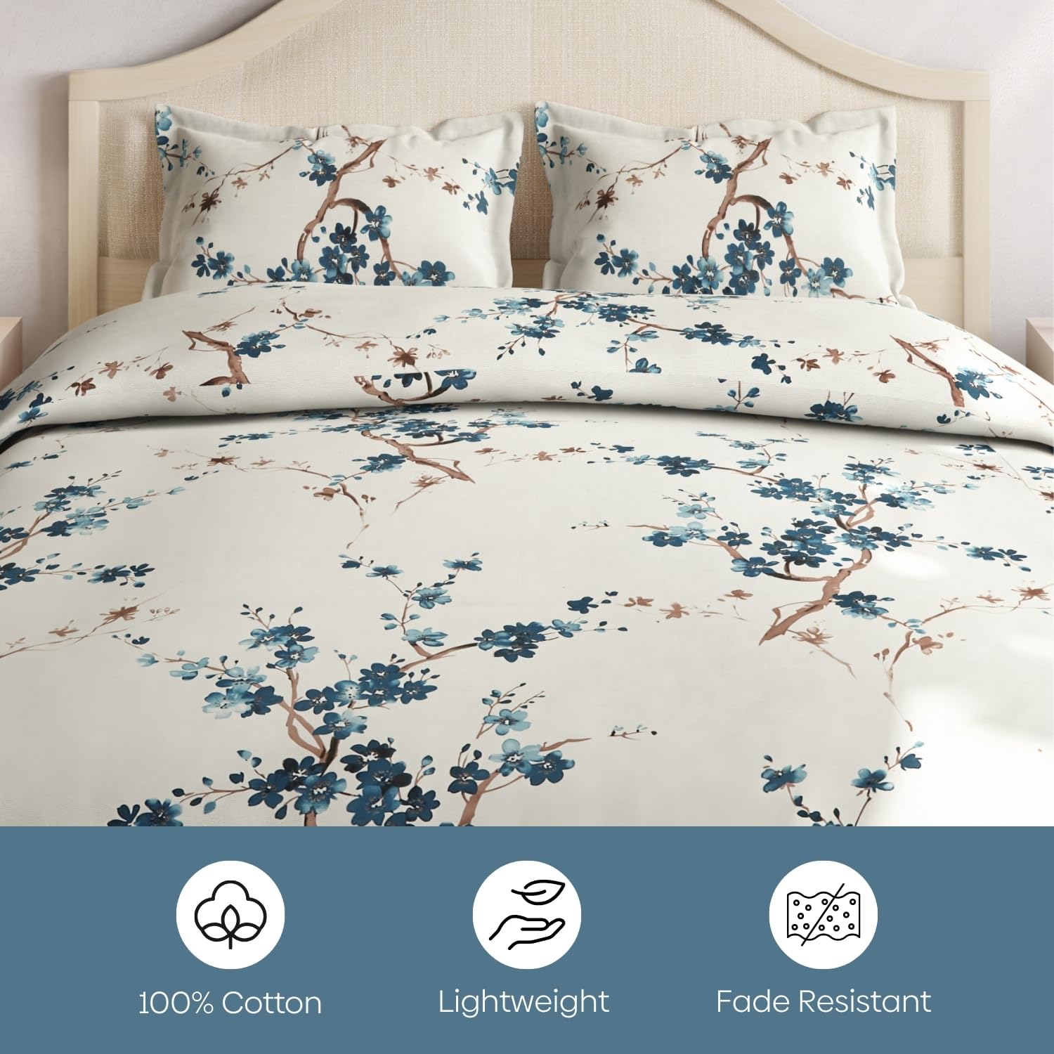 Flat Bedsheet Queen Size Bed With 2 Pillow Covers - 100 X 90 Inches, Beige | Soft, Breathable & Durable | Skin-Friendly & Durable
