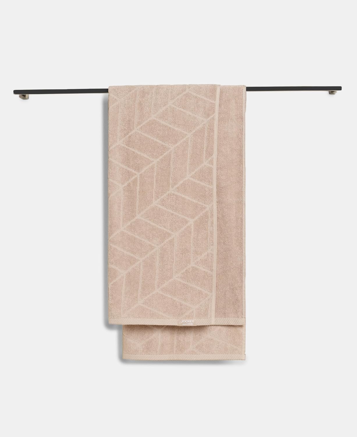 Jockey T102 Men'S Cotton Terry 600 Gsm | Ultra Soft & Durable Patterned Bath Towel (Nomad)