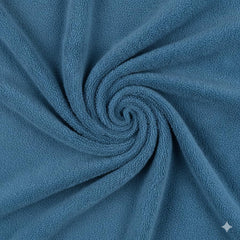 Ojalika Fashion Polycotton Large Size Bath Towel 450 Gsm | Quick Dry, Soft Absorbent Bath Towel (Blue)
