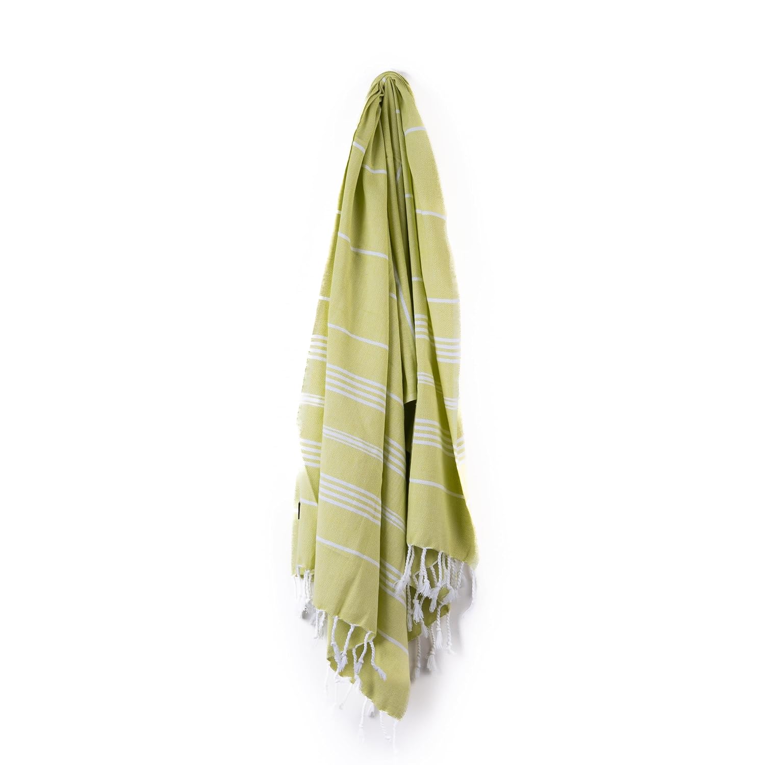 Haber Premium Basic Large Size 100% Cotton Towel 300 Gsm | Soft, Absorbent & Comfortable Quick Dry Bath Towels - Yellow (1 Pcs)