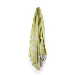 Haber Premium Basic Large Size 100% Cotton Towel 300 Gsm | Soft, Absorbent & Comfortable Quick Dry Bath Towels - Yellow (1 Pcs)