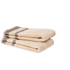 Spaces Cotton Hand Towel 600 Gsm (Cream) - 2 Pcs