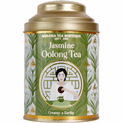 San-Cha Jasmine Oolong Tea - 50gm, 1.7 Ounce | Boosts The Metabolism, Rich In Antioxidants - Creamy & Earthy Whole Leaf Tea | Low Caffeine