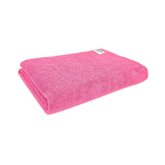 Softspun Microfiber Bath & Hair Care Towel 221 Gsm | Super Soft & Comfortable, Quick Drying, Ultra Absorbent In Large Size Towel (Pink)