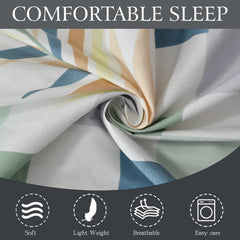 Microfiber Single Bedsheet Set With 1 Pillow Covers (60 X 90 Inches) Multicolor | Durable & Long-Lasting | 144 Thread Count | Wrinkle Free