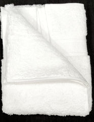 Bombay Dyeing Plain Santino 500 Gsm Cotton Hand Towel Set - White (2 Piece)