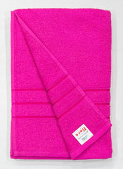 Bombay Dyeing Flora Large Size Bath Towel 500 Gsm (Dark Pink)
