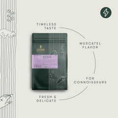 Luxmi Estates Queen Of The Hills Black Tea 100gm, 3.5 Ounce - 50 Tea Bags | Certified Organic Black Tea - 100% Biodegradable & Plastic Free | No Additives, High Caffeine Black Tea