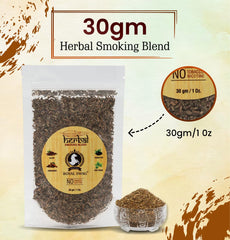 Royal Swag Tobacco & Nicotine Free Smoking Mixture With 100% Natural Herbal Smoking Blend 1 Pack 30gm