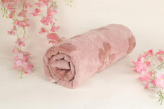 Hanker Ultra Luxury Large Size Plush Bath Towel 500 Gsm | Blossom Super, Very Soft On Skin, Luxurious Fabric, Pure Polyamide Bath Towel (Calm Peach)