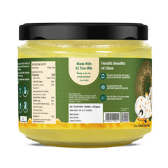 100% Pure Premium A2 Cow Ghee By AMP Purely Moo | Natural & Healthy Desi A2 Cow Ghee Perfect For Digestive Health | (250ml) 8.4 Ounce | Jar Pack