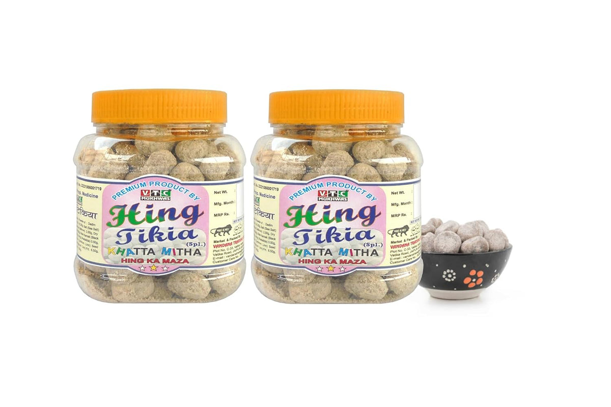 Vtc Mukhwas Digestive Hing Peda 800gm, (400gm *2) | Jar Pack