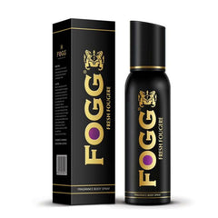 Fogg Black Series Fresh Fougere | Perfume Body Spray For Men, Long-lasting & No Gas Deodorant 150ml 5 Fl.oz.