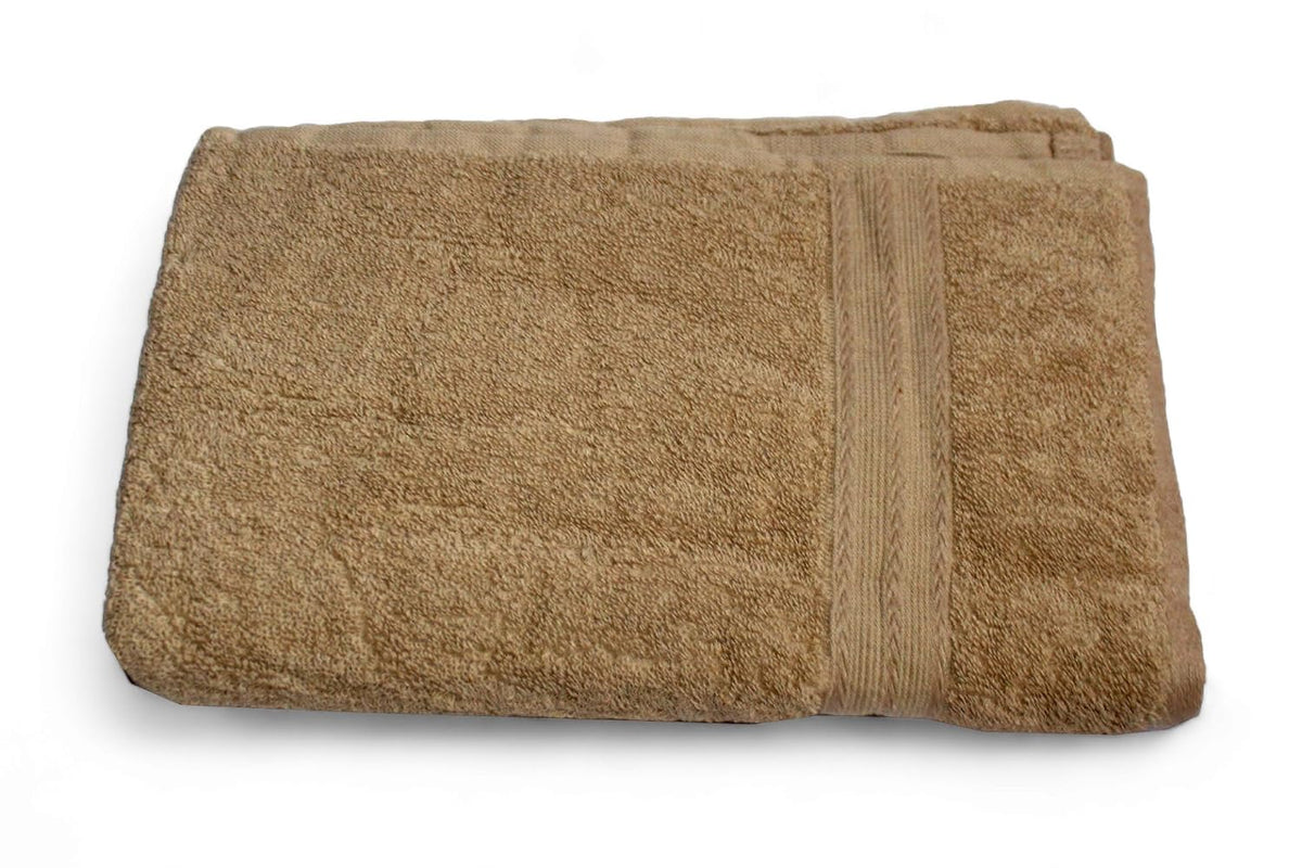 Bhapri Turkish 100% Cotton Luxury Bath Towels 500 Gsm | Lightweight Soft & Absorbent Quick Dry Plush Bathroom Towels (Golden Yellow)