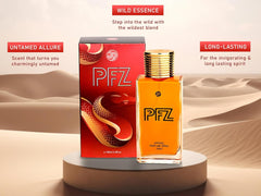 JD International Pfz Apparel Unisex Perfume With Long Lasting Fragrance - 100ml, 3.4 Fl.oz.  | Perfume For Men & Women