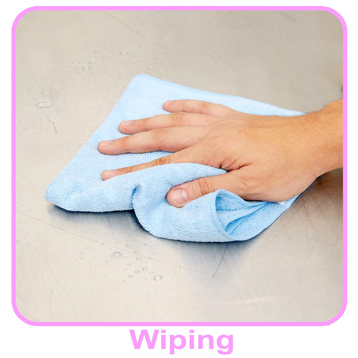 Mom Care Cotton Hand Towel 1800 Gsm | Soft Reusable Napkins Good Water Absorbency Soft & Fluffy Cotton Towel (Multicolor) - 12 Pcs