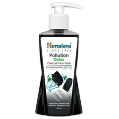 Himalaya Pollution Detox Charcoal Face Wash, Detoxifies & Purifies Skin | 200ml